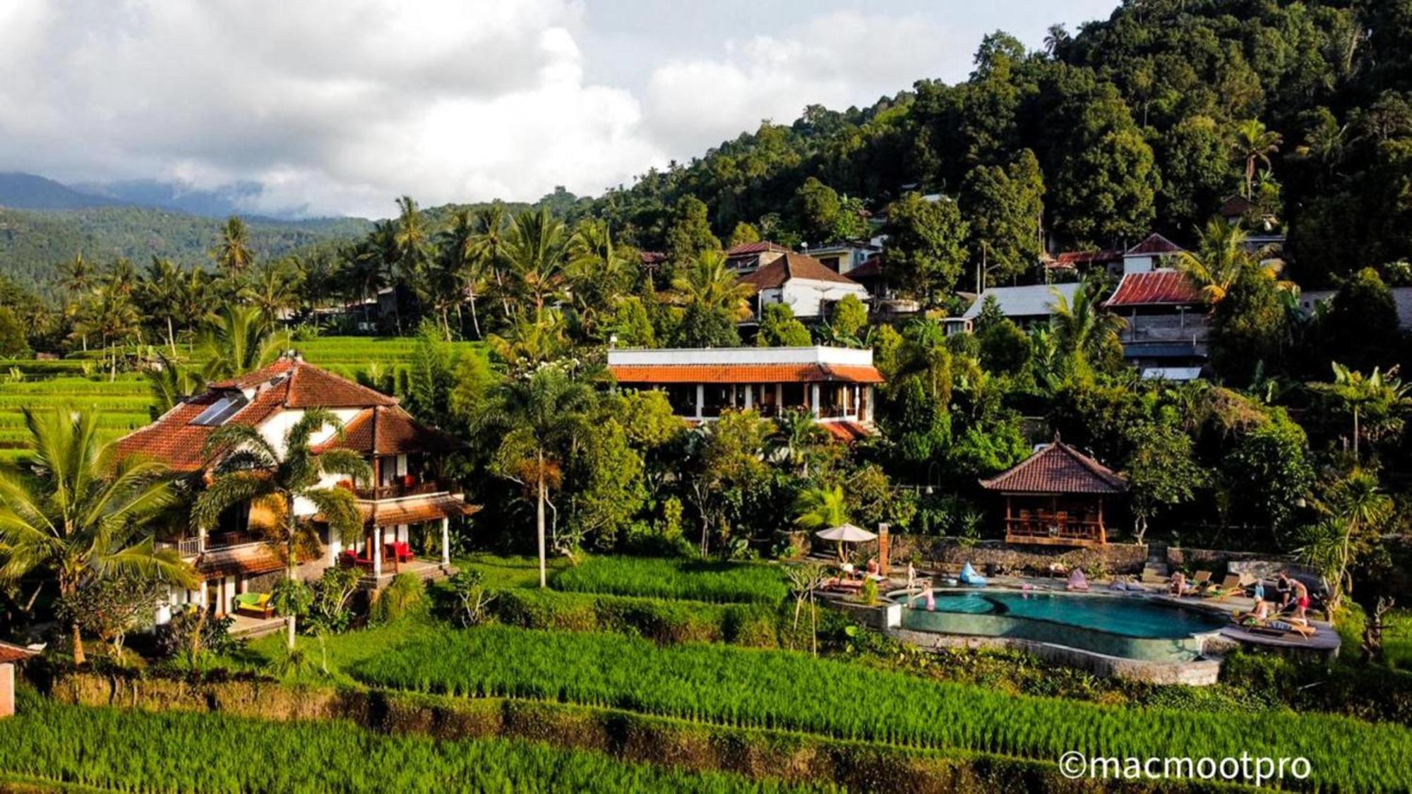 Lesong Hotel&Restaurant Munduk Exterior foto